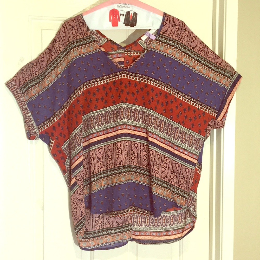 Lush Paisley print top